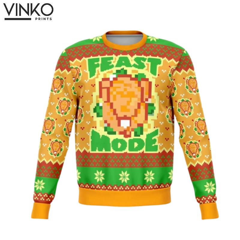 2022 Feast Mode Dank Ugly Christmas Sweater