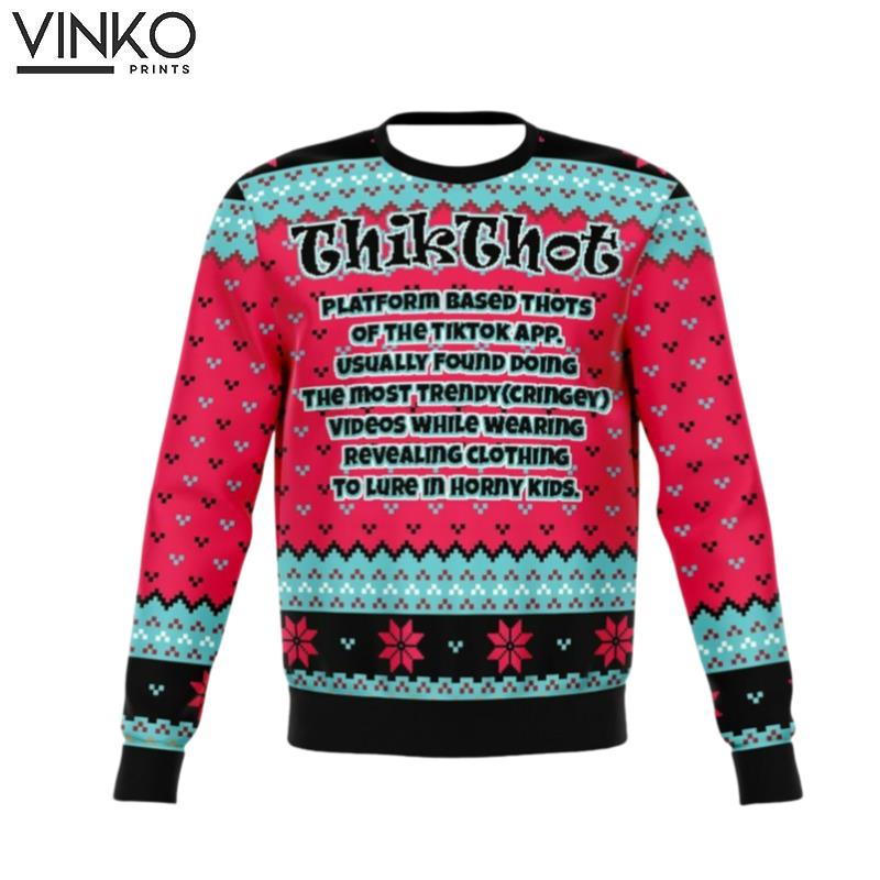 2022 ThikThot Ugly Christmas Sweater