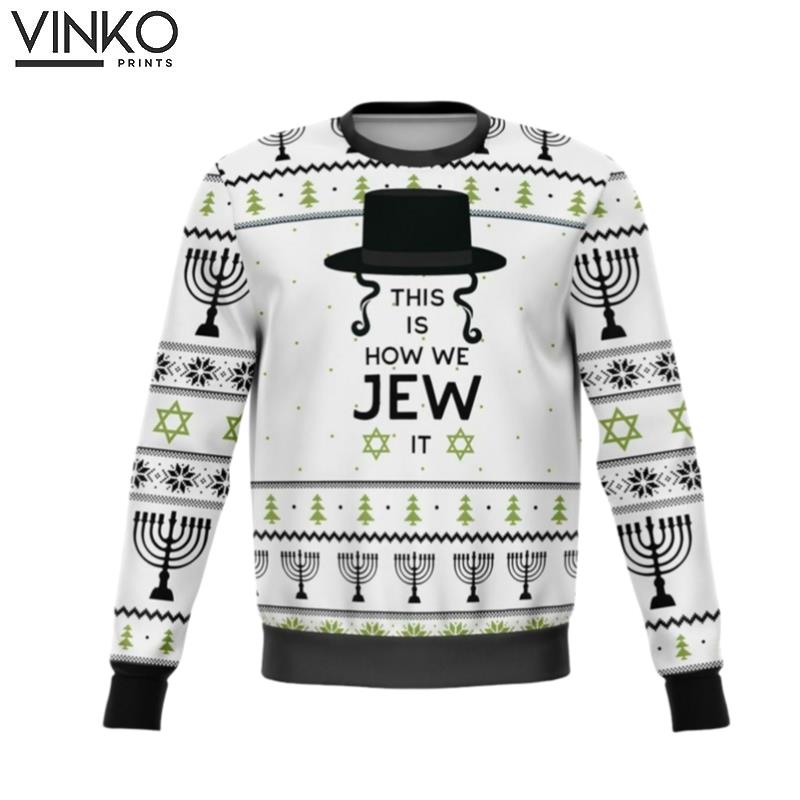 2022 This Is How Jew It Ugly Christmas Sweater