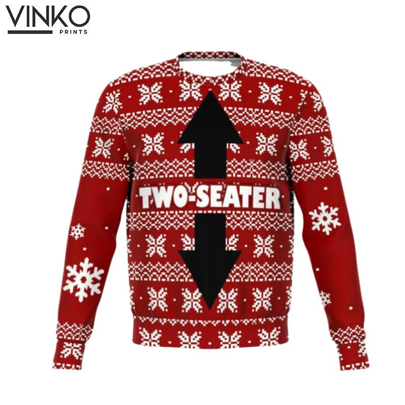 2022 Two Seater Ugly Christmas Sweater