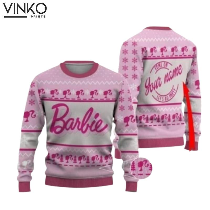 2023 Babi Custom Name Ugly Christmas Sweater