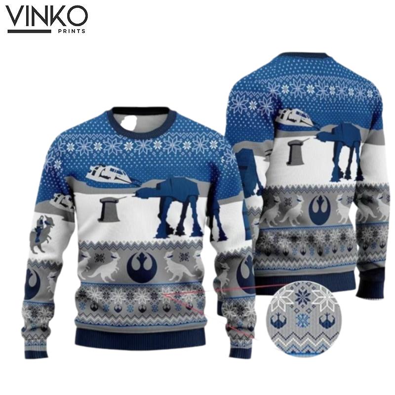 2023 Walker Starwars Starwars Ugly Christmas Sweater