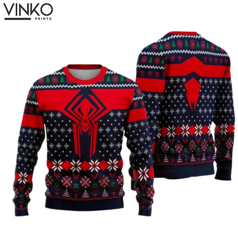 2099 Spider Hero Xmas Christmas Ugly Christmas Sweater