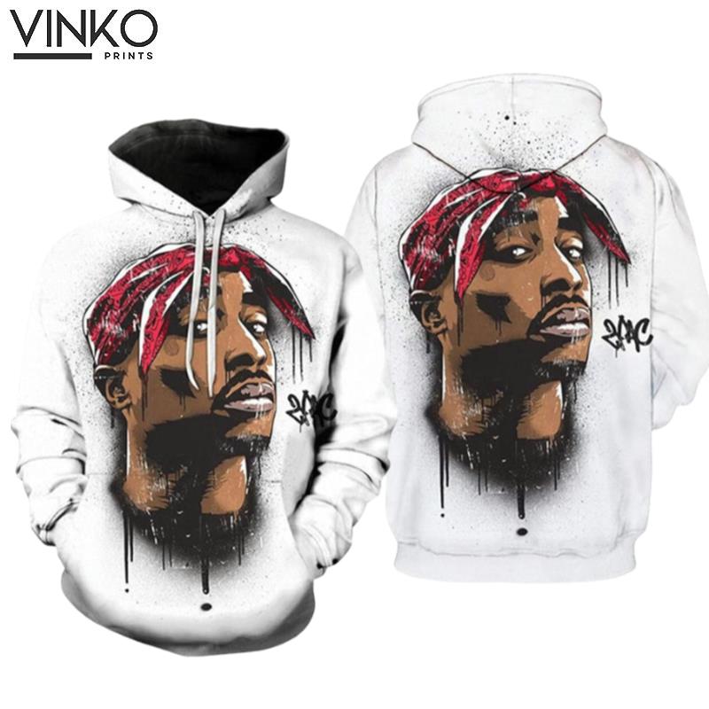 2Pac Tupac Singer Hoodie