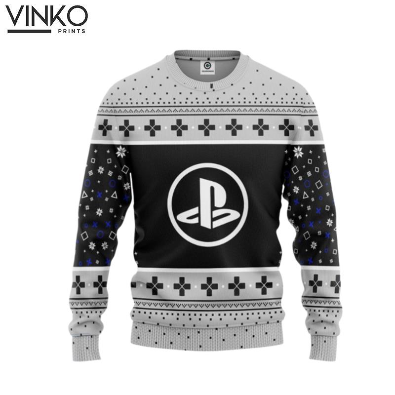 3D PS5 Custom Cosplay Ugly Christmas Sweater