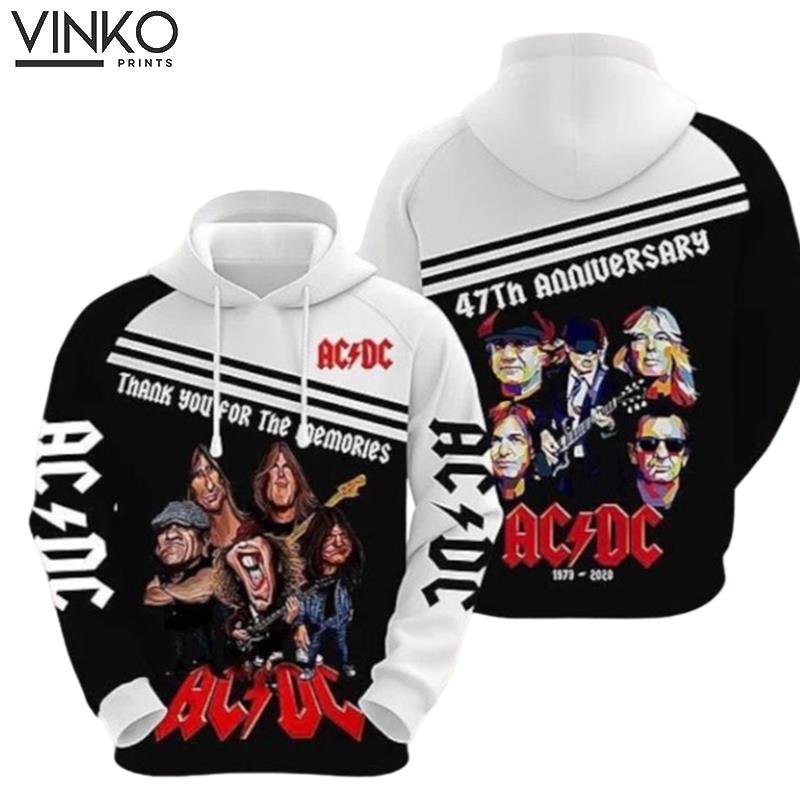 Ac Dc Classic Rock Band Hoodie