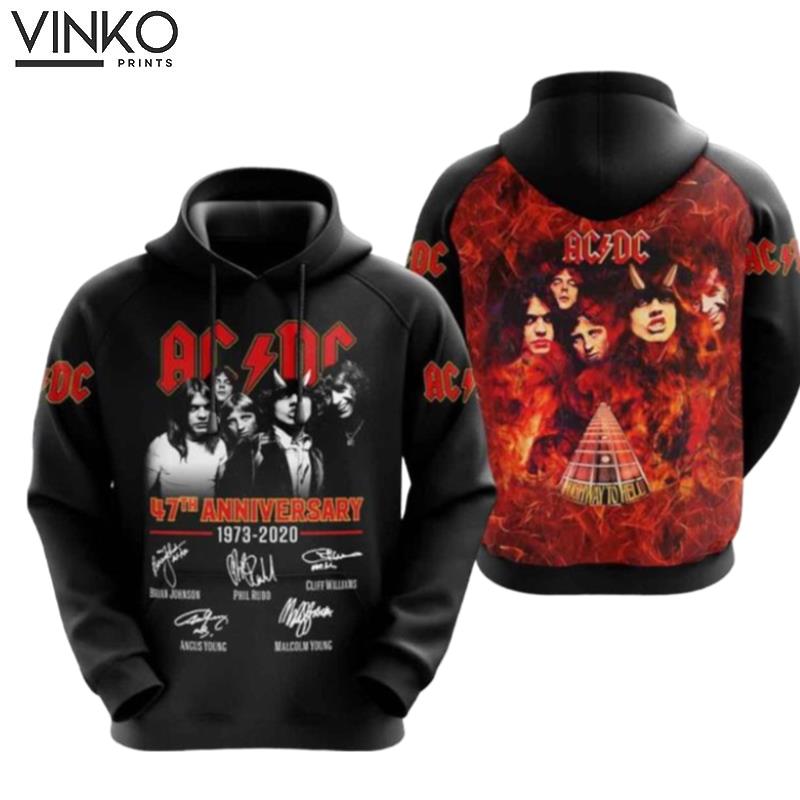 Acdc And Pered Custom Acdc Graphic Hoodie