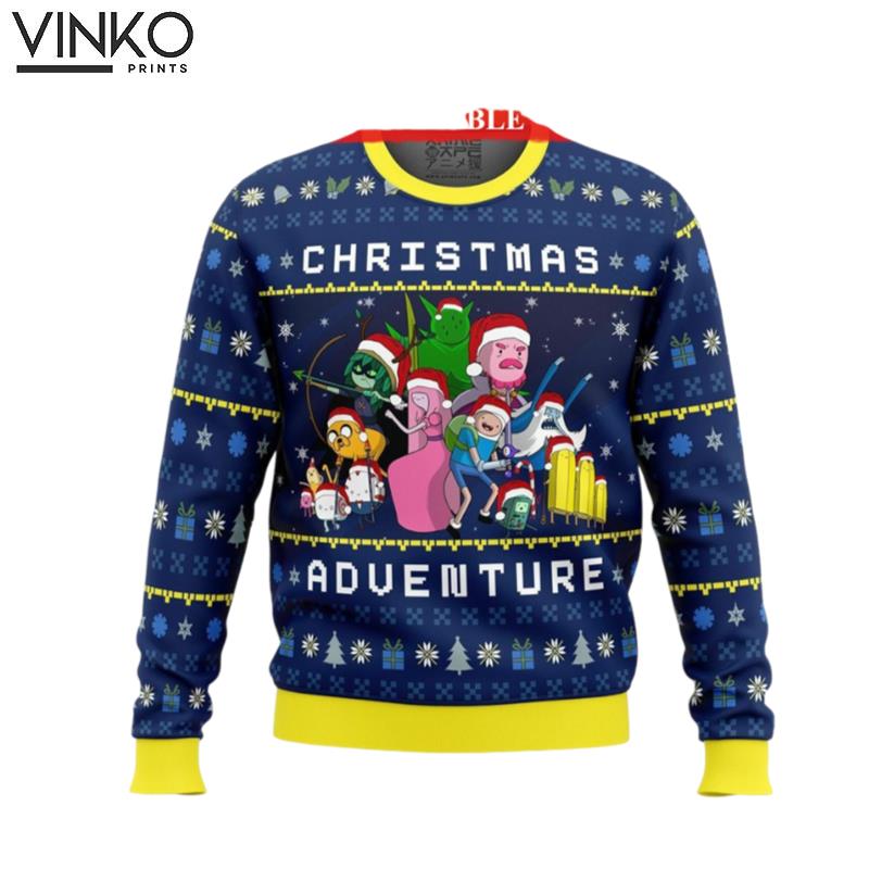 Adventure Christmas Adventure Times Adventure Times Ugly Christmas Sweater