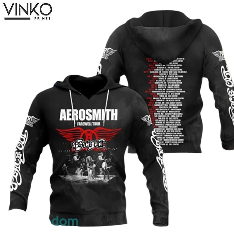 Aerosmith Fashion Statement Band Hoodie