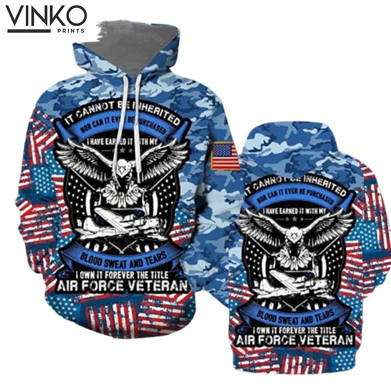 Air Force Veteran 2 Hoodie