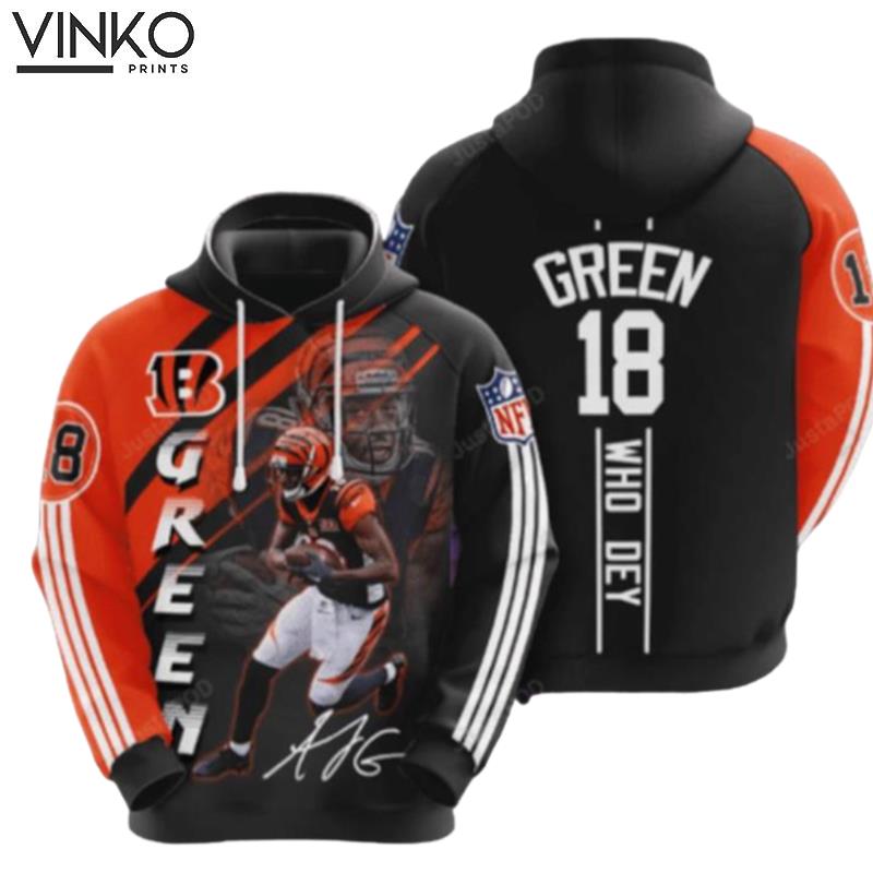 Aj Green Cincinnati Bengals Hoodie