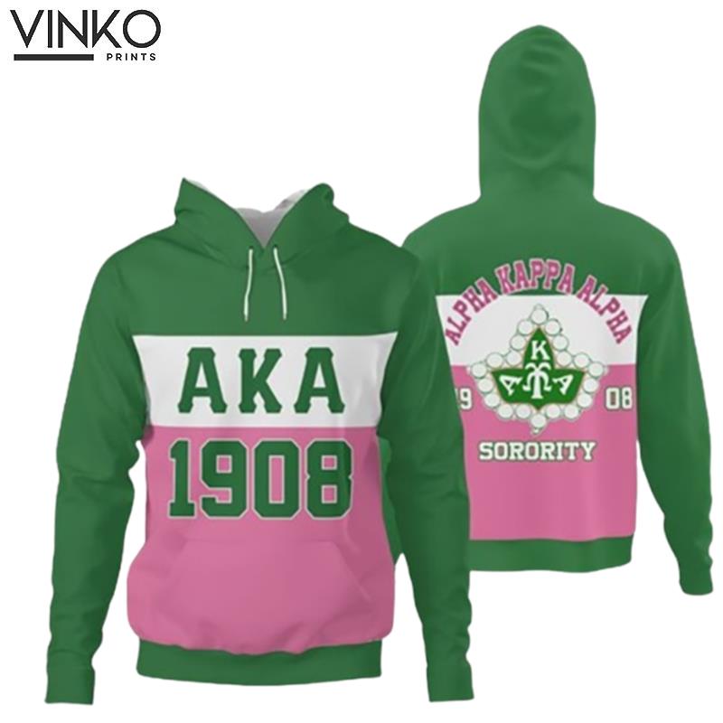 Aka 1908 Alpha Kappa Alpha Hoodie