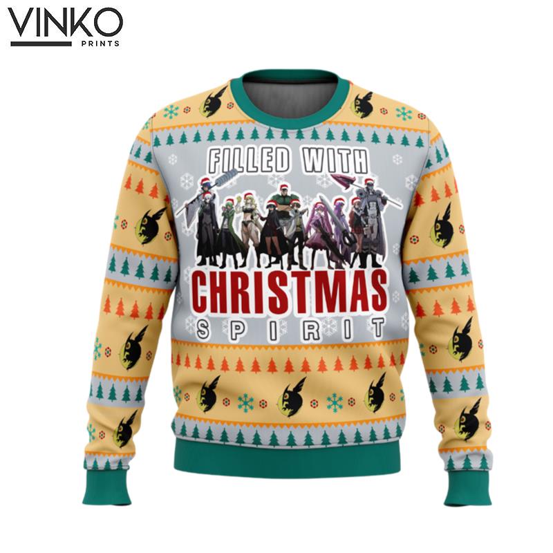 Akame ga Kill Night Raid Ugly Christmas Sweater