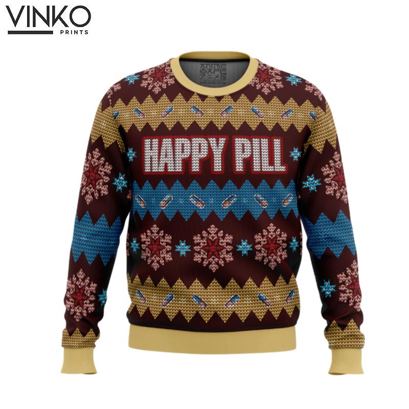 Akira Happy Pill Ugly Christmas Sweater