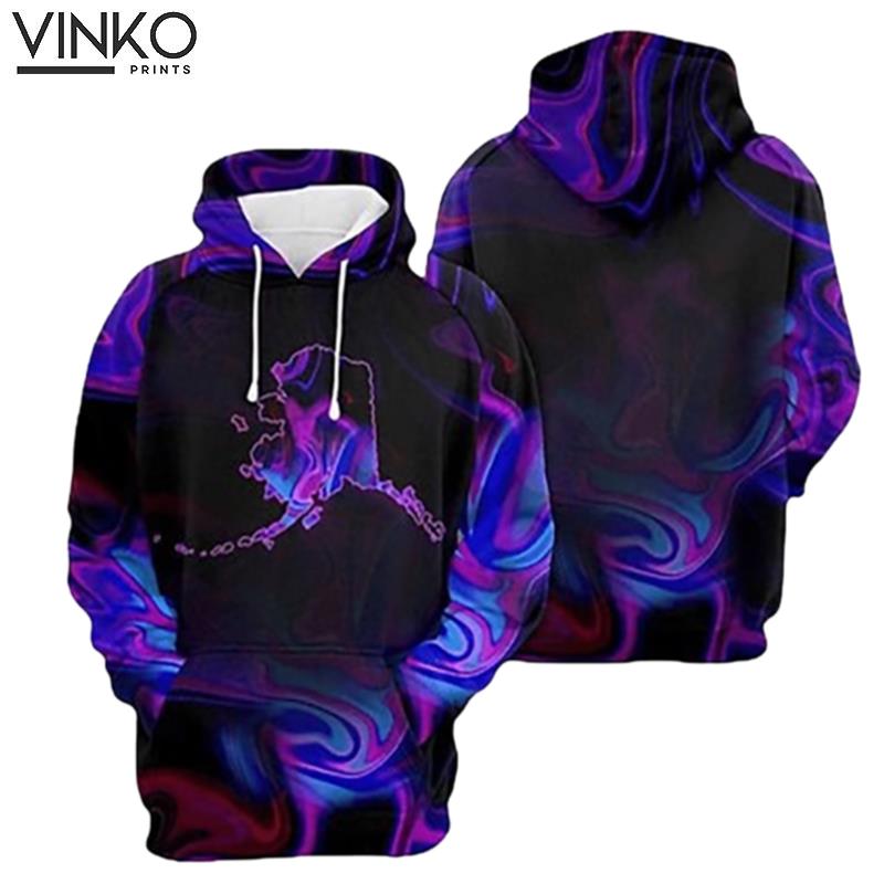 Alaska Purple 2 Hoodie