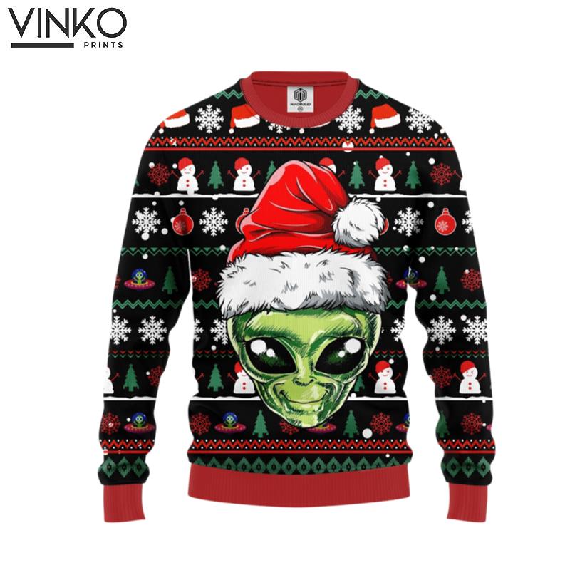 Alien Amazing Gift Idea Thanksgiving Gift Ugly Christmas Sweater