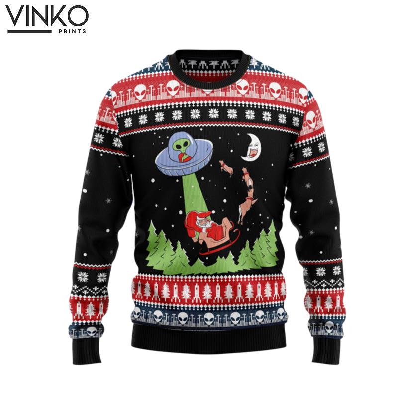 Alien Christmas T1611 Ugly Christmas Sweater