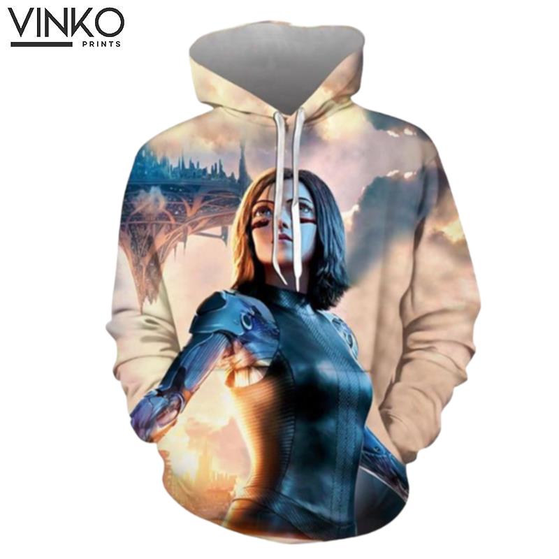 Alita Battle Angel Csos952 Hoodie