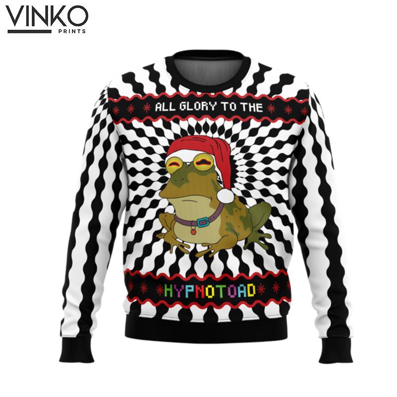 All Glory To The Hypnotoad Ugly Christmas Sweater