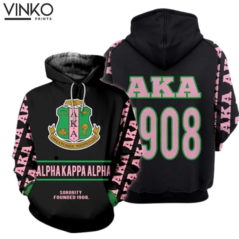 Alpha Kappa Alpha Aka 1908 Hoodie