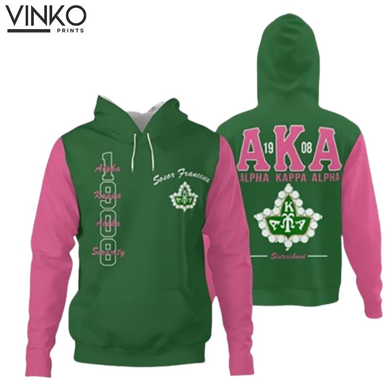 Alpha Kappa Alpha Sorority 1908 Hoodie