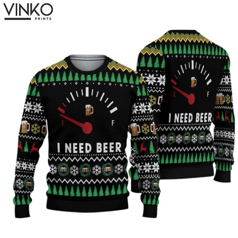 Amazing Beer Beer Santa Ugly Christmas Sweater