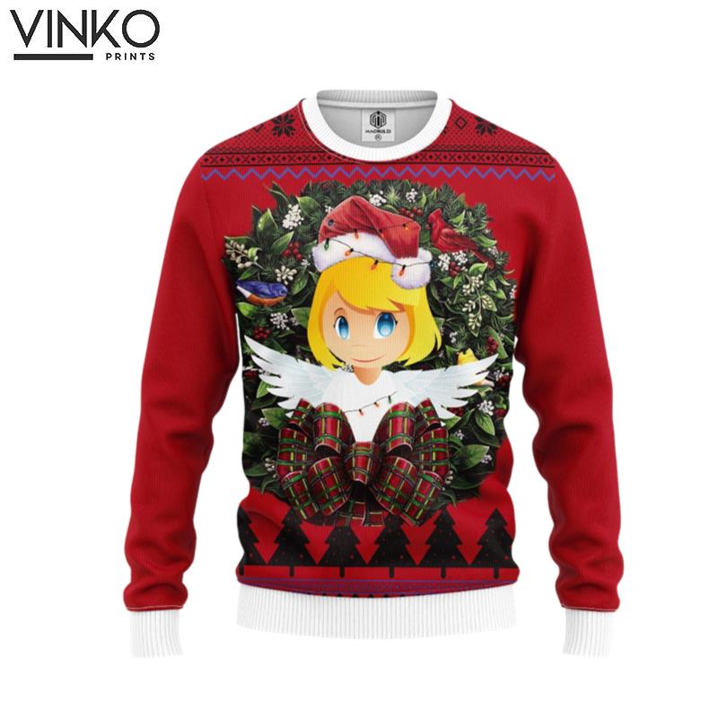 Angel Noel Custom Ugly Christmas Sweater