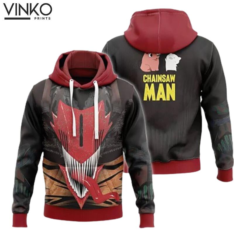 Anime Chainsaw Man Hoodie