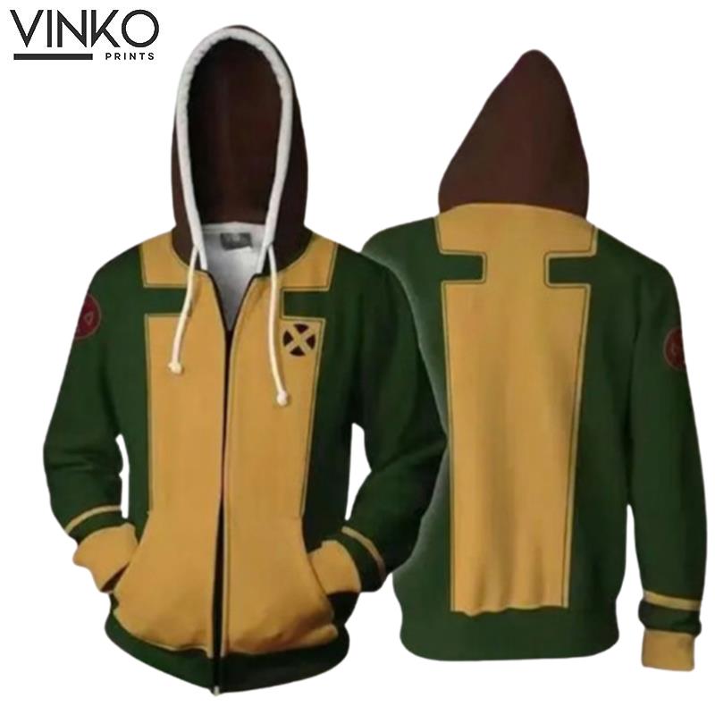 Anime Movie Xmen Rogue Cosplay Hoodie