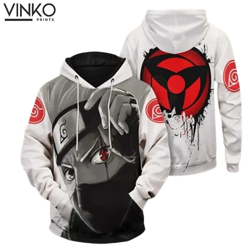 Anime Naruto Boruto White Cosplay Hoodie