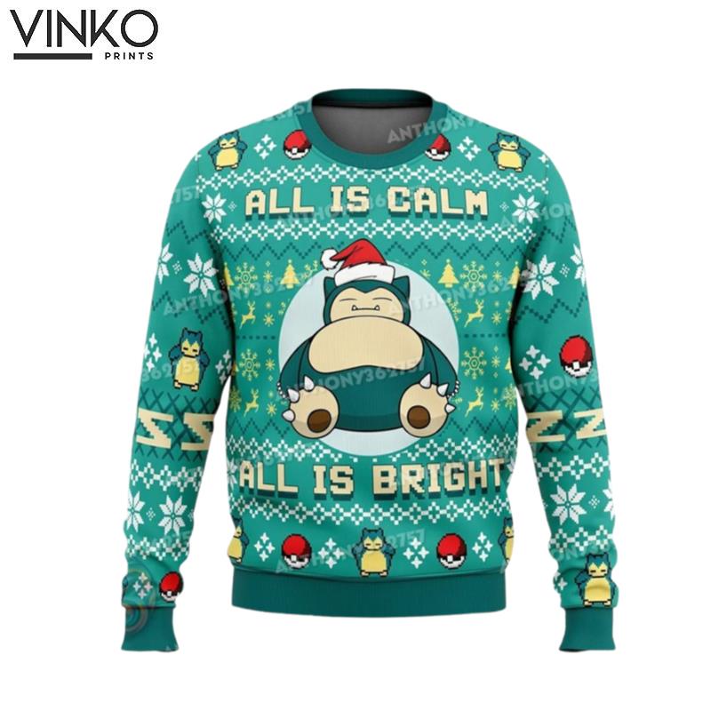 Anime PKM Ugly Christmas Sweater