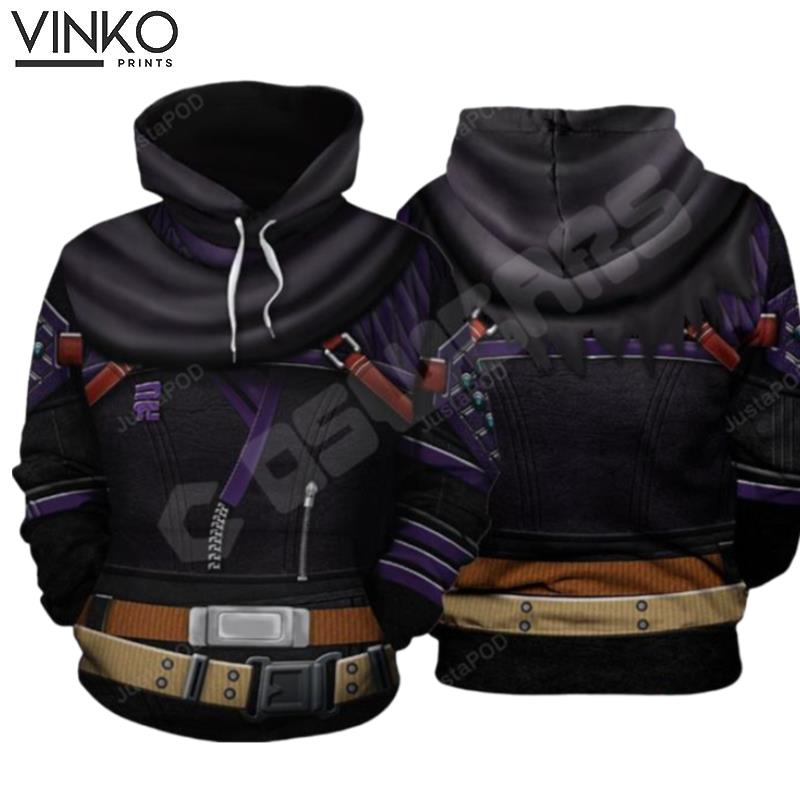 Apex Legends Wraith Inspired Hoodie