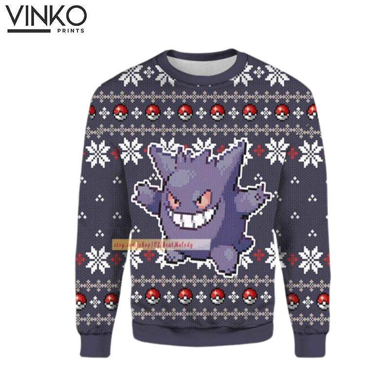 Arcanine Anime 3D Ugly Christmas Sweater