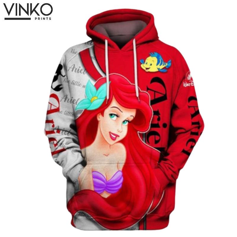 Ariel Little Mermaid Exclusive Collection Just Released Hoodie