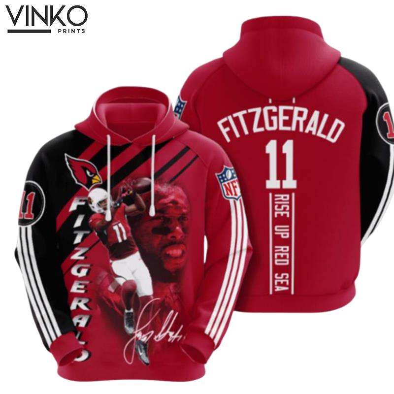 Arizona Cardinals Larry Fitzgerald 1 Hoodie