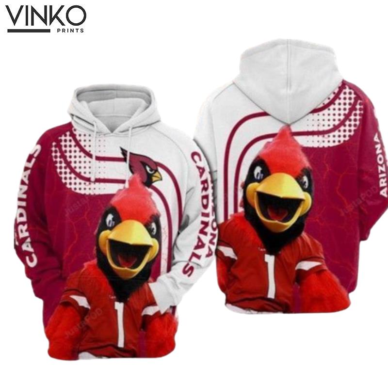 Arizona Cardinals Nfl Football Mascot Hoodie