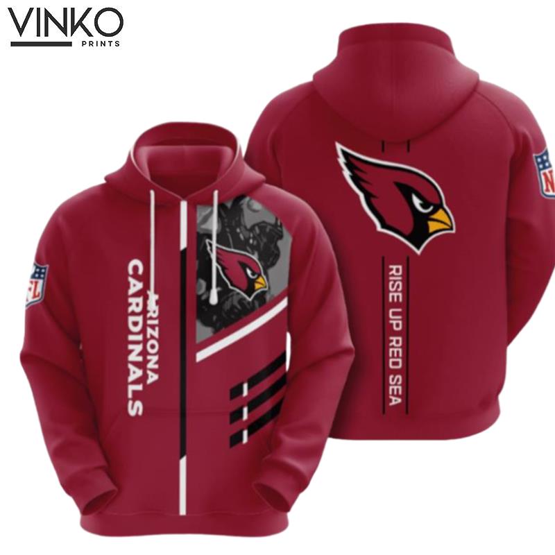 Arizona Cardinals Rise Up Red Sea Hoodie