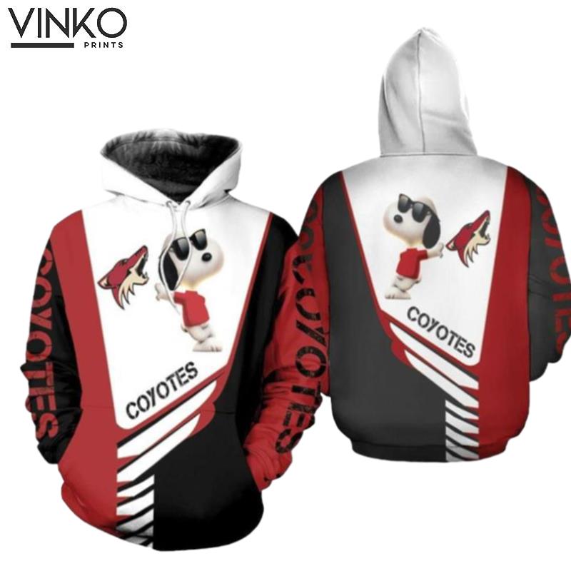 Arizona Coyotes Snoopy For Lover Hoodie