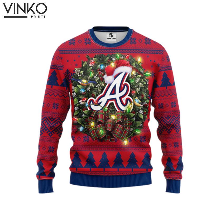 Atlanta Braves Ugly Christmas Sweater