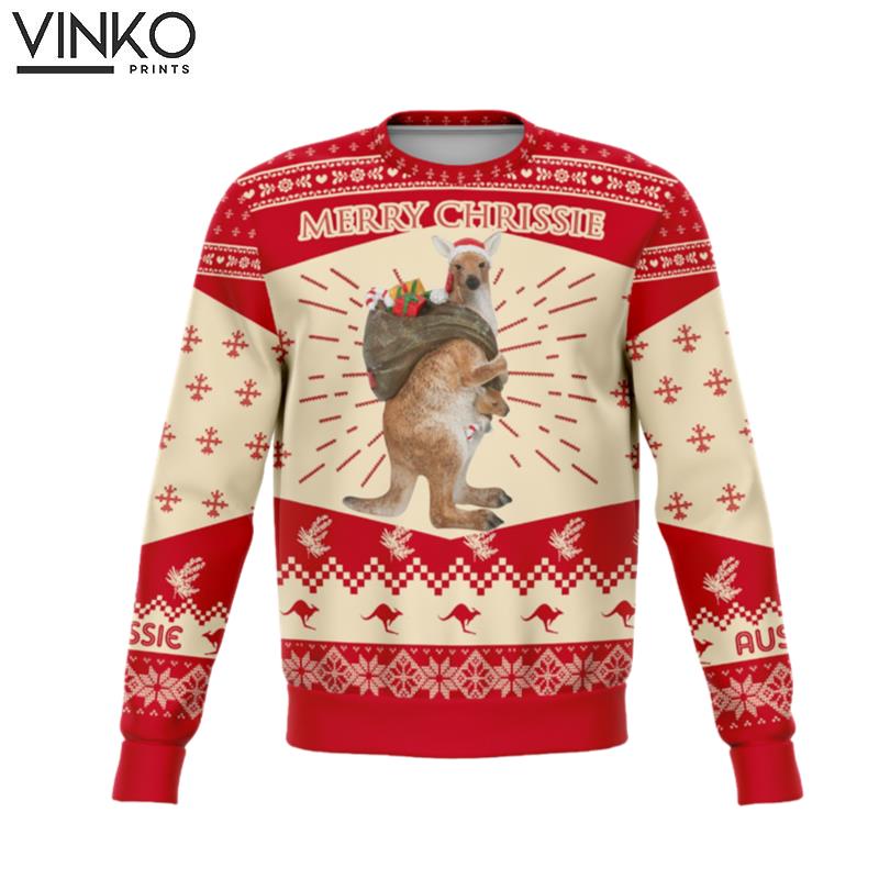 Australia Kangaroo Ugly Christmas Sweater