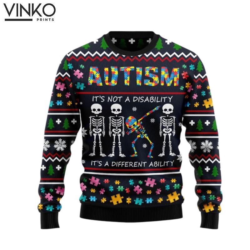 Autism Different TY299 Ugly Christmas Sweater