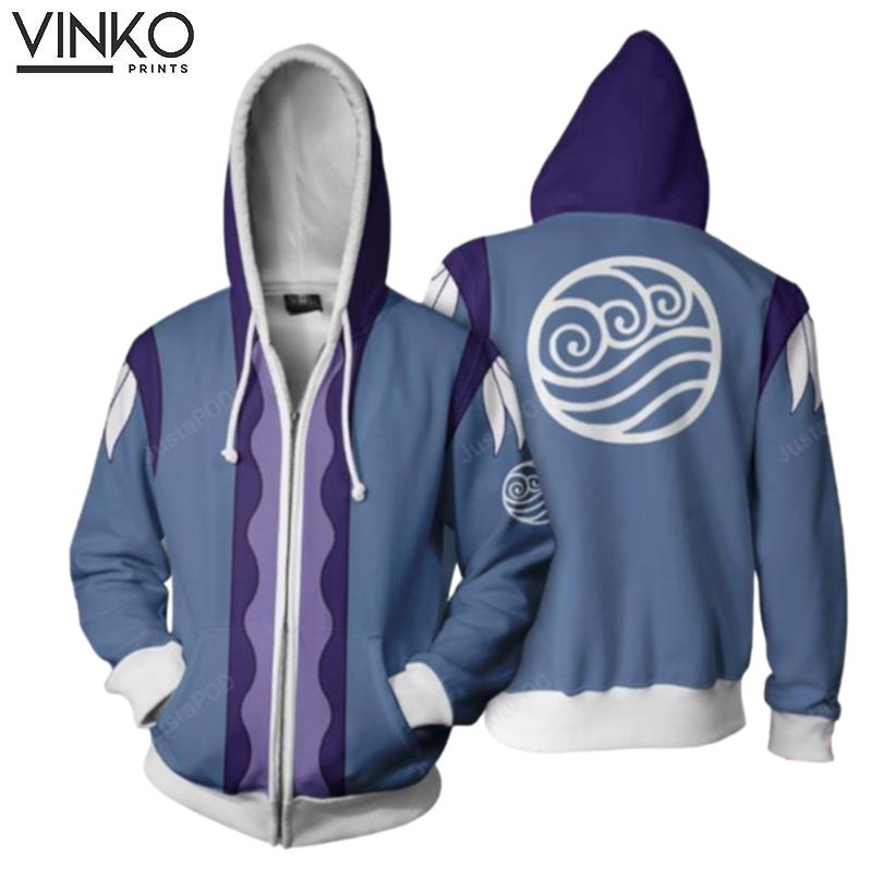 Avatar The Last Airbender Katara Cosplay Hoodie