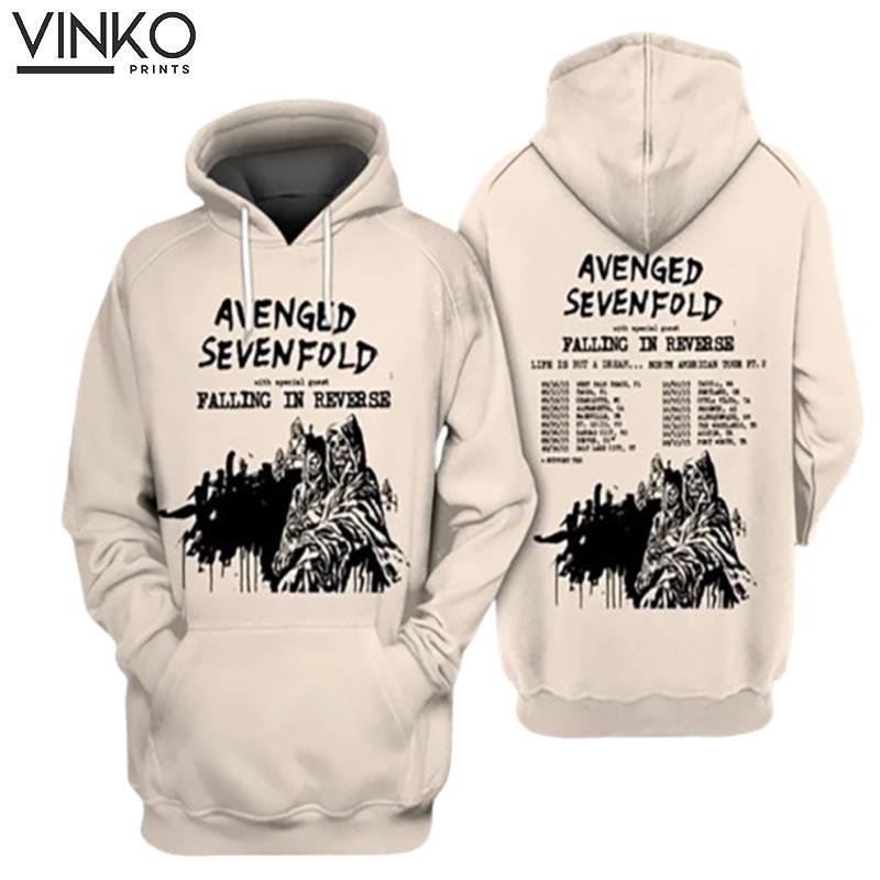 Avenged Sevenfold Life Is But A Dream Hoodie