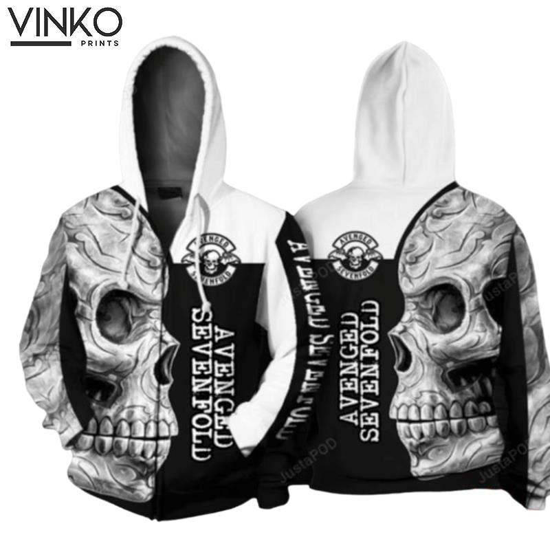 Avenged Sevenfold Men And Women Avenged Sevenfold Rock Band Avenged Sevenfold Hoodie