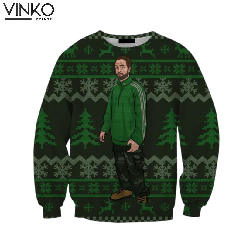 Awkward Robert Meme Robert Pattinson Meme 3D Ugly Christmas Sweater