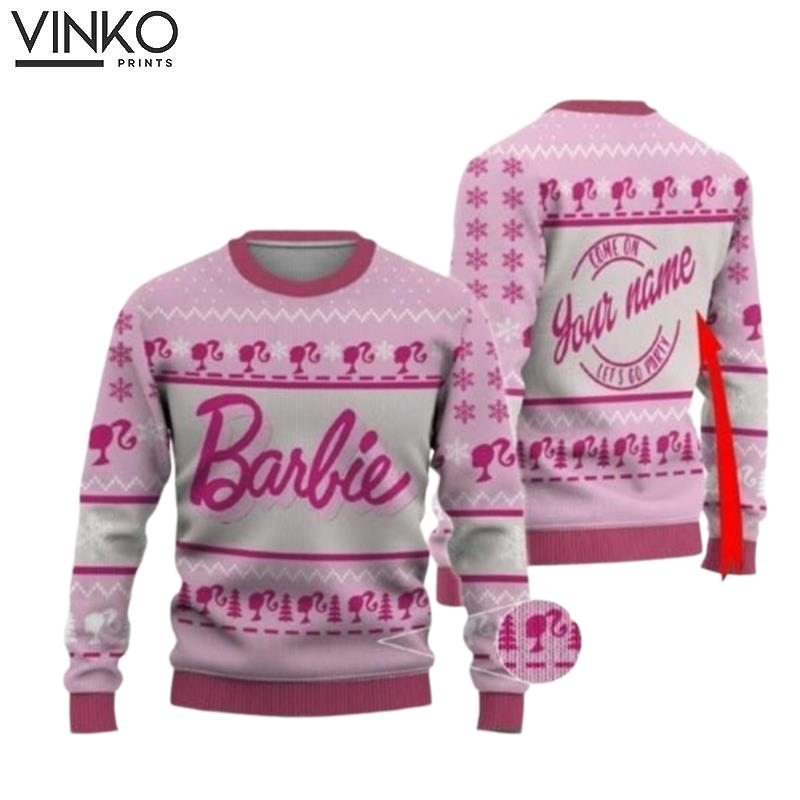 Babi Custom Name Ugly Christmas Sweater