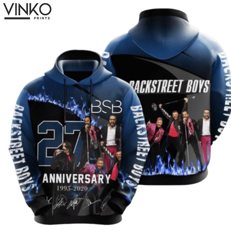 Backstreet Boys 27Th Anniversary Hoodie