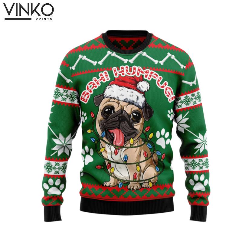 Bah Humpug TY309 Ugly Christmas Sweater