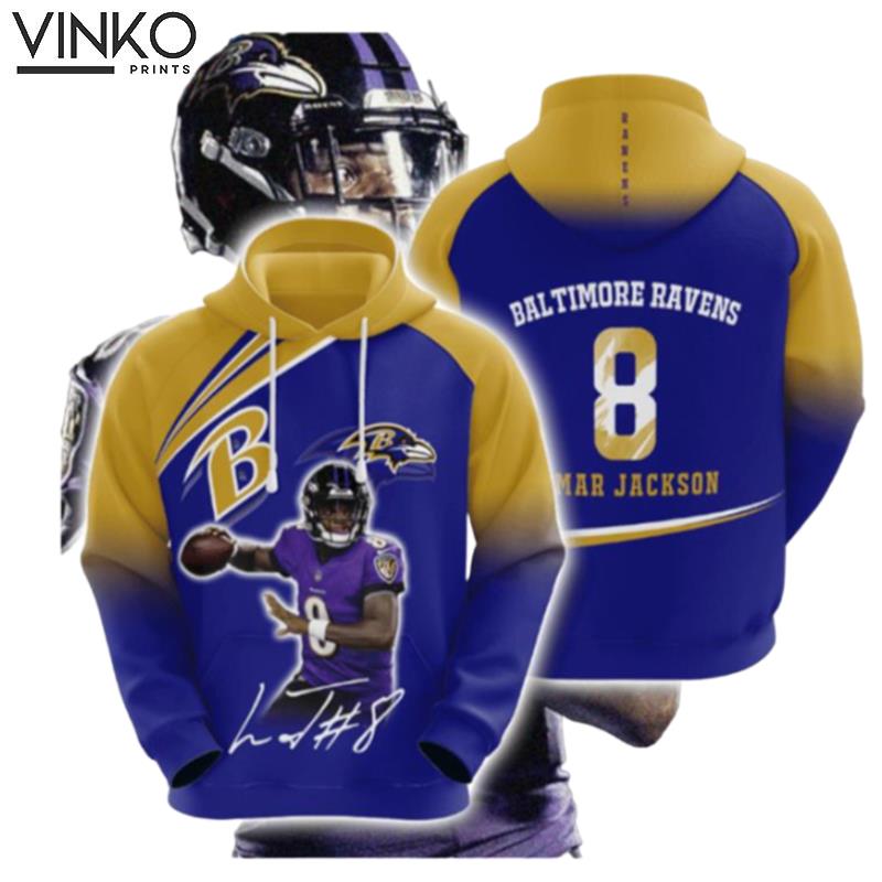 Baltimore Ravens Lamar Jackson Hoodie