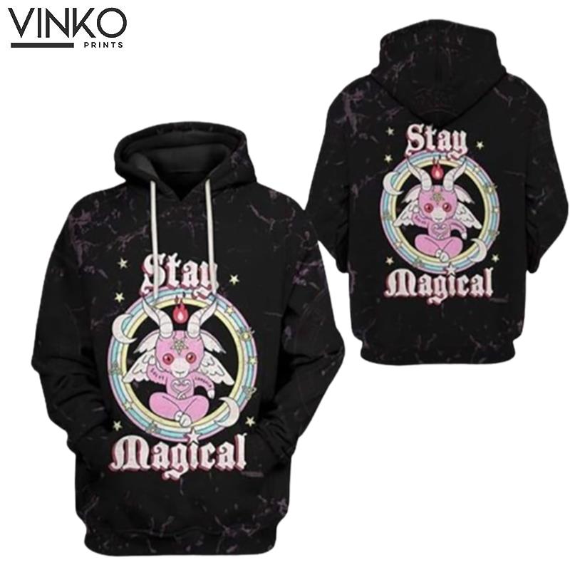 Baphomet Stay Magical Hoodie